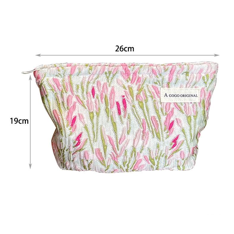 1 Stück Romantische Serie Natürliche Pflanzen Polyester Damentaschen Bild11