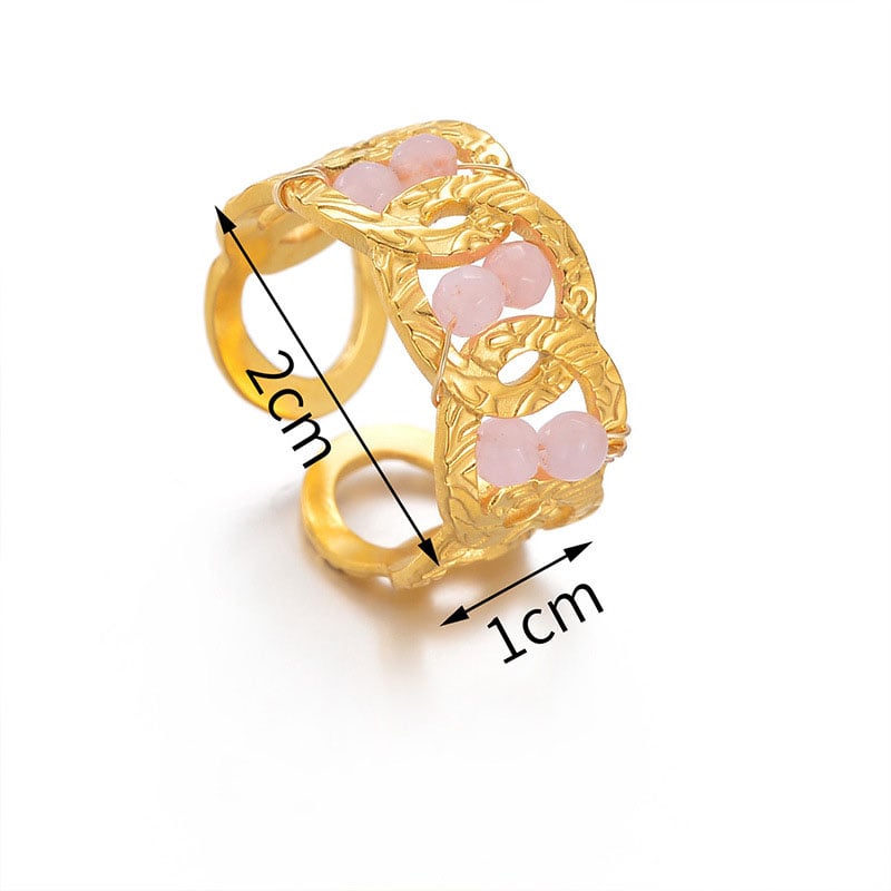 Bracelet pour femme en acier inoxydable, série simple, motif géométrique, 1 pièce Image6