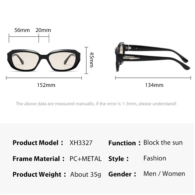 1 Paar Simple Series Alltags-Sonnenbrille aus einfarbigem Kunststoff für Damen Bild7