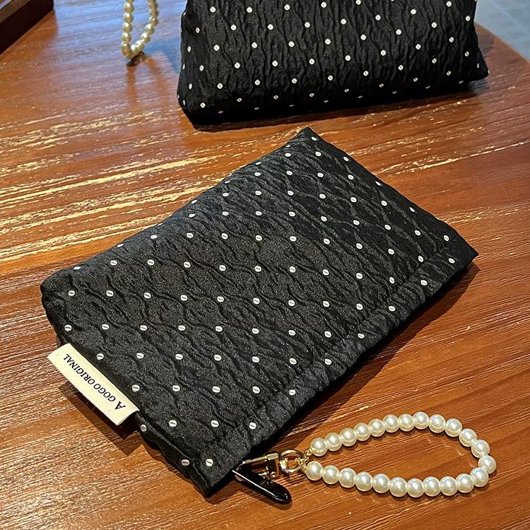1 Stück Klassische Serie Elegante Polka Dots Polyester Damentaschen Bild7