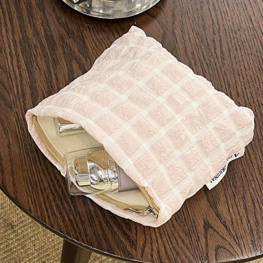 1 Stück Simple Series Daily Plaid Polyester Damentaschen Bild6