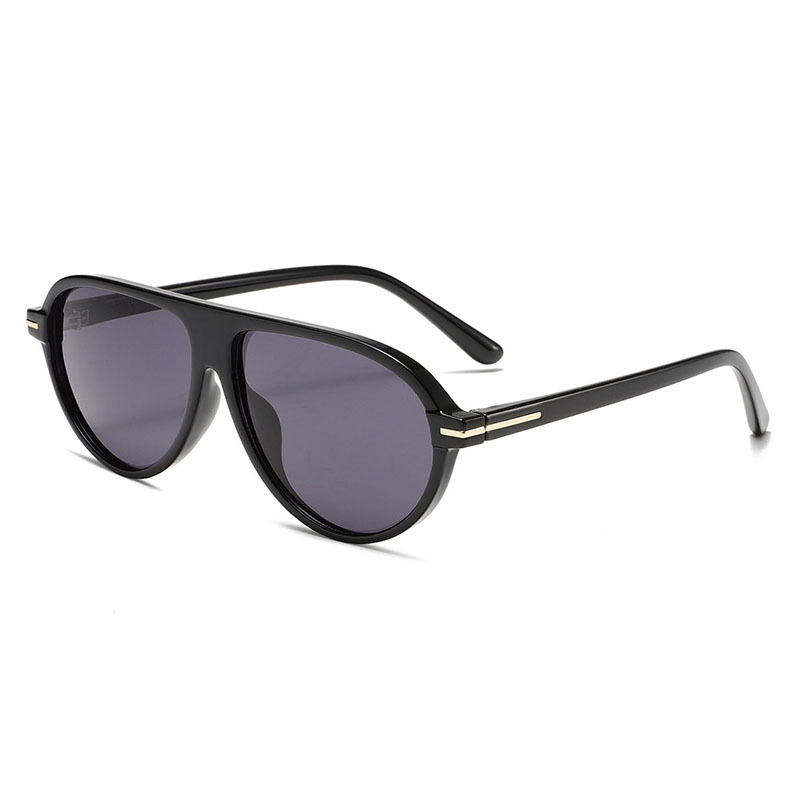 1 Pair Simple Series Daily Solid Color Plastic Women Sunglasses Picture8