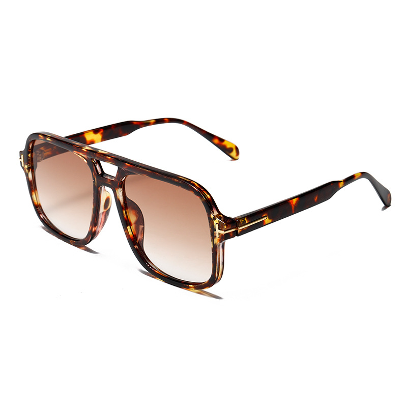 1 Paar Simple Series Alltags-Sonnenbrille aus einfarbigem Kunststoff für Damen Bild2