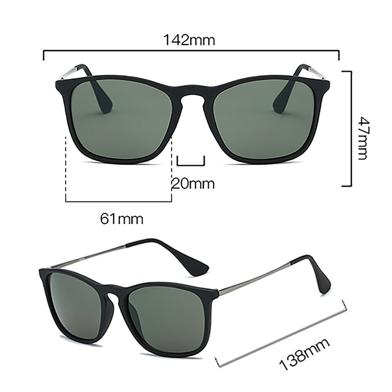 1 Piece Simple Series Daily Patchwork Plastic Unisex Sunglasses Picture12