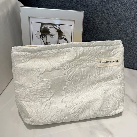 1 pezzo serie classica elegante fiore poliestere borse da donna 2