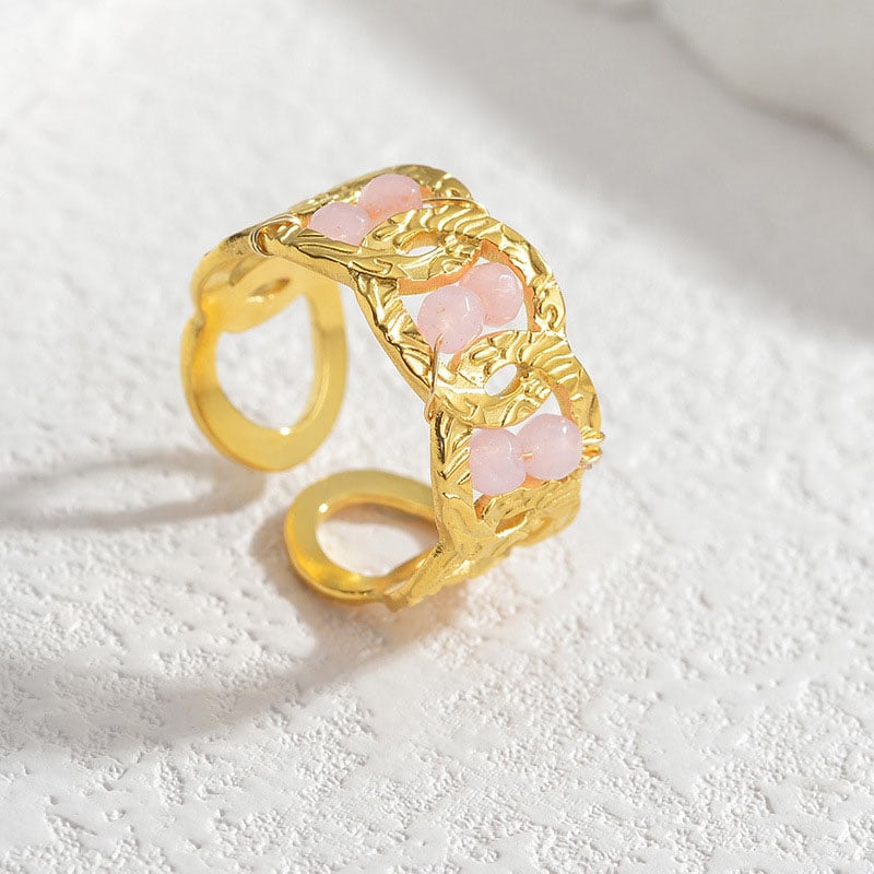 Bracelet pour femme en acier inoxydable, série simple, motif géométrique, 1 pièce Image4