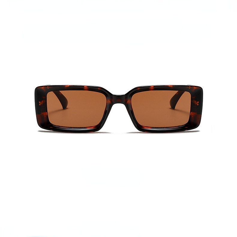 1 Paar Retro-Sonnenbrille aus Kunststoff im Leopardenmuster der Simple Series für Damen Bild6