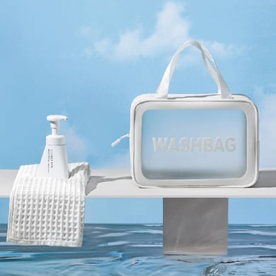 1 paio di borse unisex in PVC con lettere semplici della serie Simple h5 Immagine7