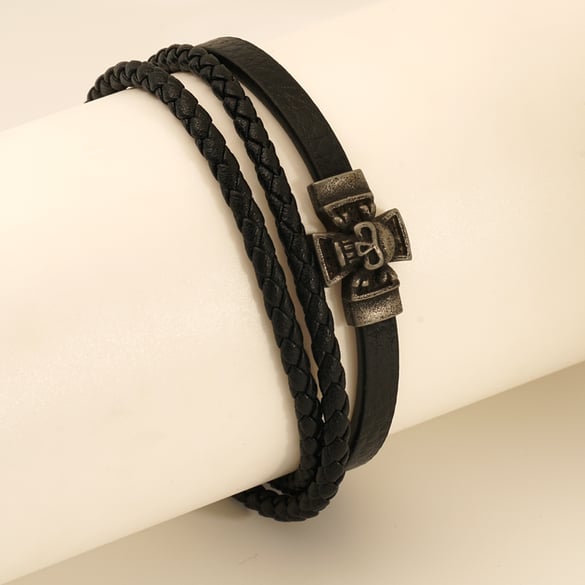 1 Pair Fashionable Retro Style Men's Bracelet 2