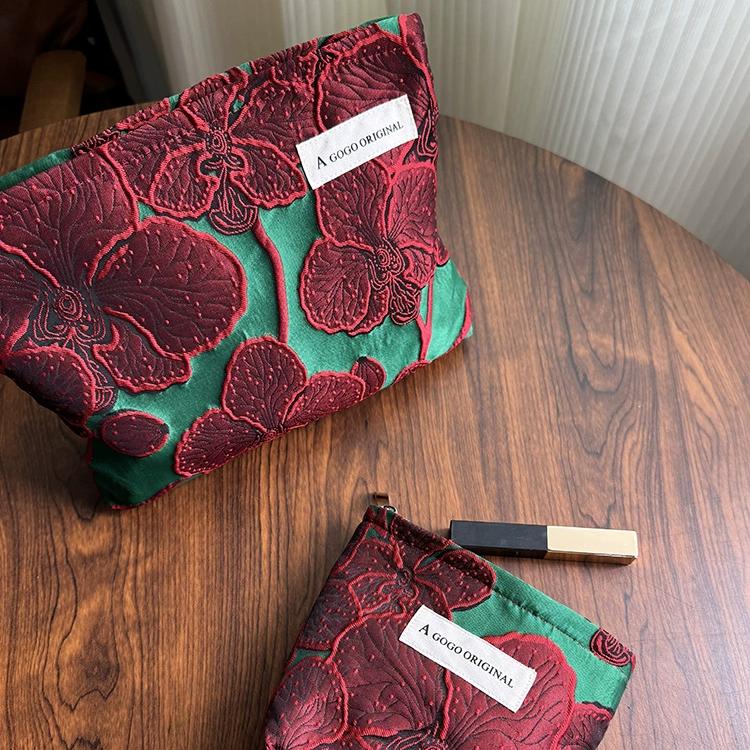 1 Piece Luxurious Series Retro Flower Polyester Women's Bags Picture7