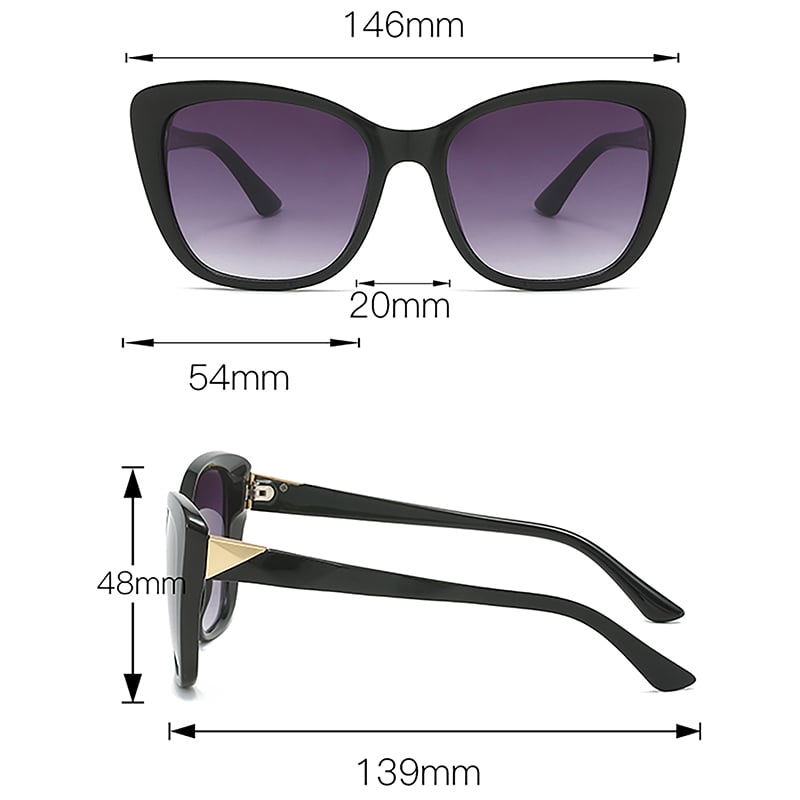 1 paar luxe serie dagelijkse patchwork Arylic unisex zonnebrillen Afbeelding10