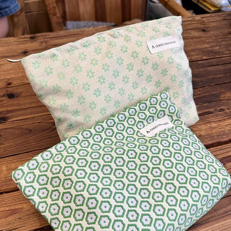 1 Stück Romantische Serie Natürliche Blume Polyester Damentaschen Bild7