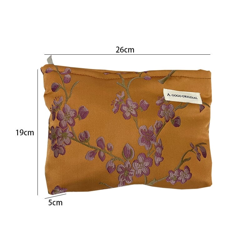 1 Stück Romantische Serie Elegante Blumen Polyester Damentaschen Bild9