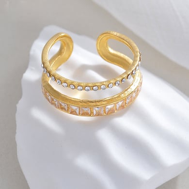 Bracelet simple en acier inoxydable pour femme, couleur unie, 1 pièce h5 Image4