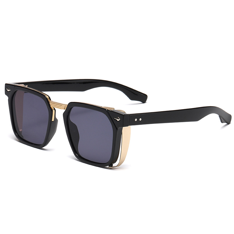 1 Paar Simple Series Alltags-Sonnenbrille aus einfarbigem Kunststoff für Damen Bild8