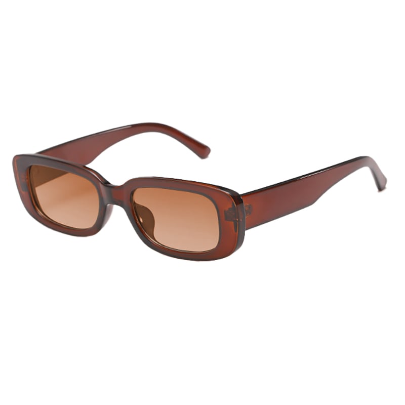 1 paio di occhiali da sole unisex in acrilico acrilico tinta unita giornalieri della serie Simple Immagine4