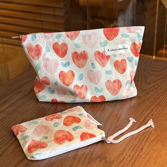 1 Piece Romantic Series Cute Heart Polyester Women's Bags