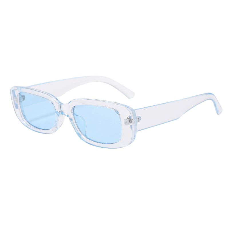 1 paio di occhiali da sole unisex in acrilico acrilico tinta unita giornalieri della serie Simple Immagine9