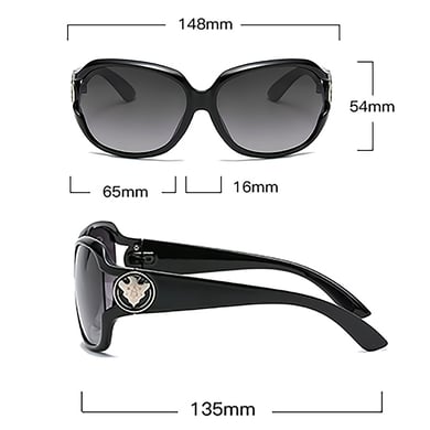 1 Paar Luxuriöse Serie Casual Patchwork Kunststoff Unisex Sonnenbrille h5 Bild9