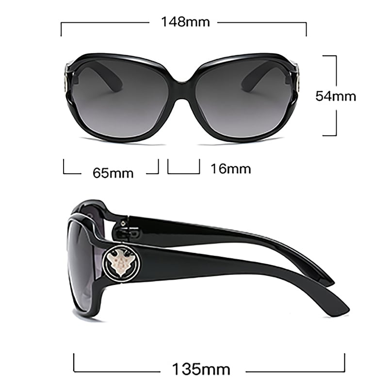 1 Paar Luxuriöse Serie Casual Patchwork Kunststoff Unisex Sonnenbrille Bild9