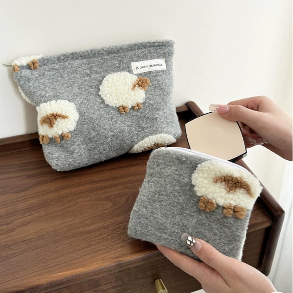 1 Piece Romantic Series Cute Animal Cotton Women's Bags