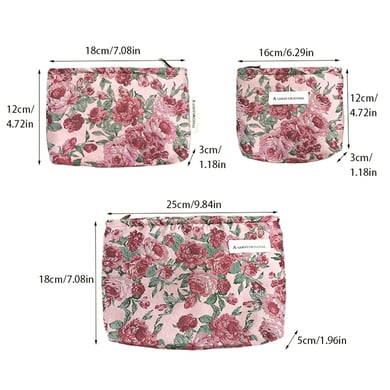 1 Stück Romantische Serie Süße Blume Polyester Damentaschen h5 Bild10