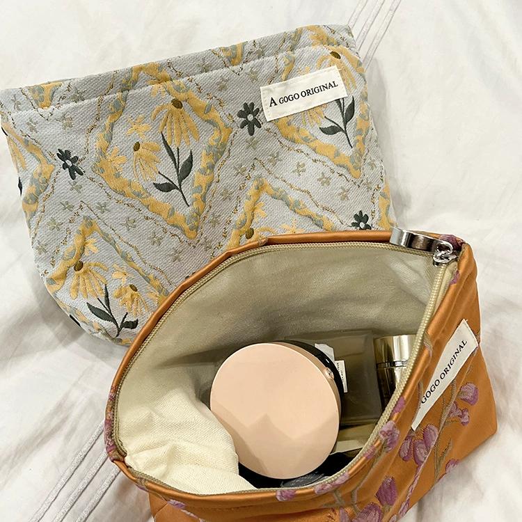 1 Stück Romantische Serie Elegante Blumen Polyester Damentaschen Bild7