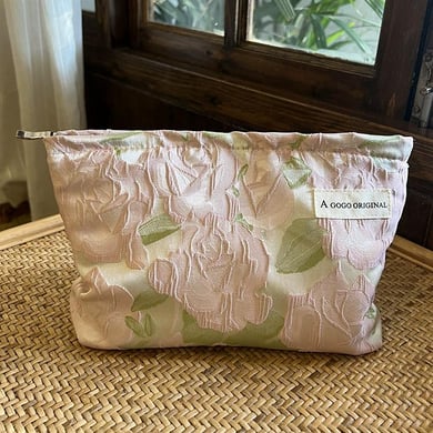 1 Stück Klassische Serie Elegante Blumen Polyester Damentaschen h5 Bild7