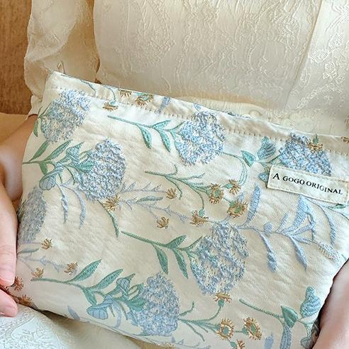1 Stück Romantische Serie Süße Blume Polyester Damentaschen Bild6