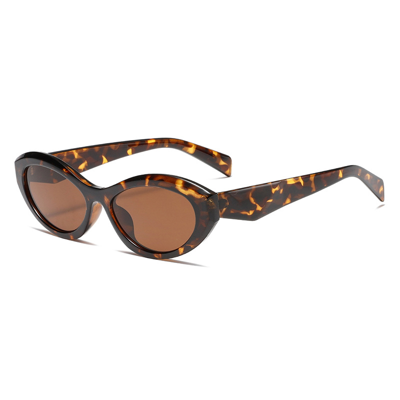 1 Paar Simple Series Daily Leopard Print Kunststoff Damen Sonnenbrille Bild6