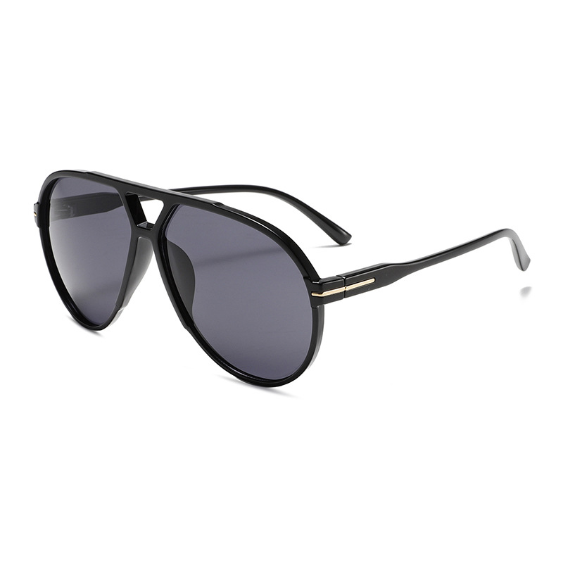 1 Paar Simple Series Daily Leopard Print Kunststoff Damen Sonnenbrille h5Bild4