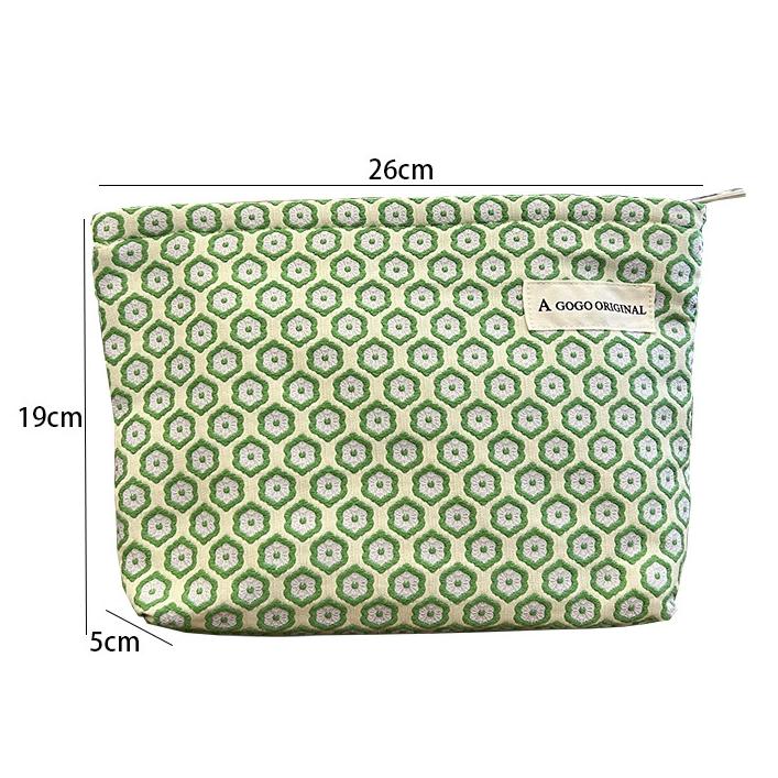 1 Stück Romantische Serie Natürliche Blume Polyester Damentaschen Bild9