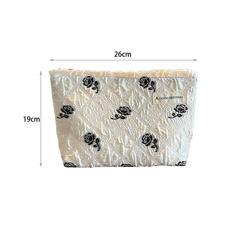 1 Stück Romantische Serie Natürliche Blume Polyester Damentaschen Bild9
