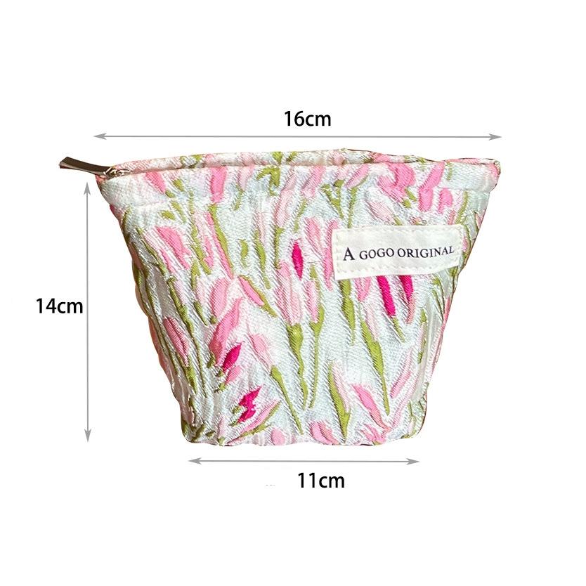 1 Stück Romantische Serie Natürliche Pflanzen Polyester Damentaschen Bild10