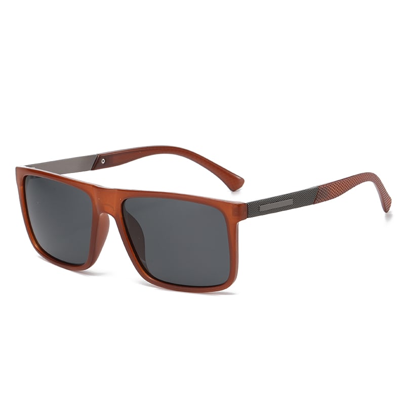 1 Pair Simple Series Daily Patchwork Anti-reflective Unisex Sunglasses Picture6