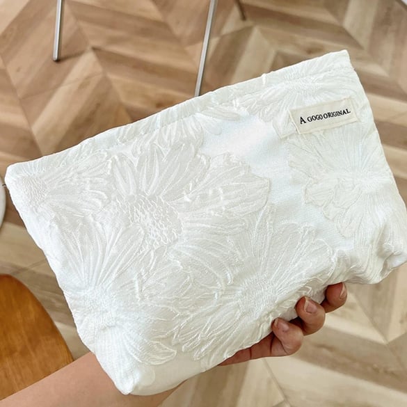 1 pezzo serie classica elegante fiore poliestere borse da donna