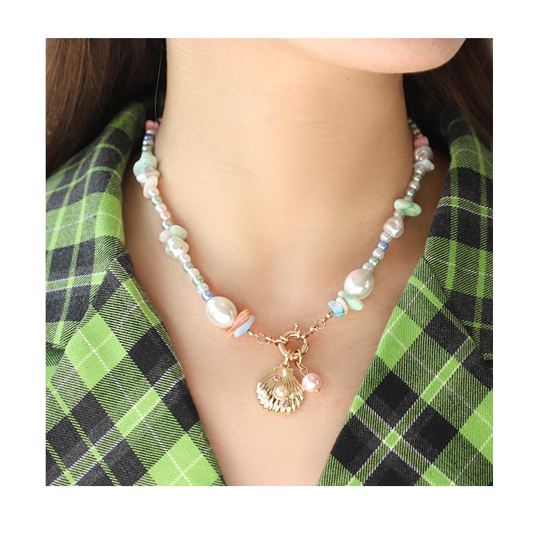 1 Piece Marine Series Designable Vacation Seashell Exquisite Women's Pendant Necklaces Picture7