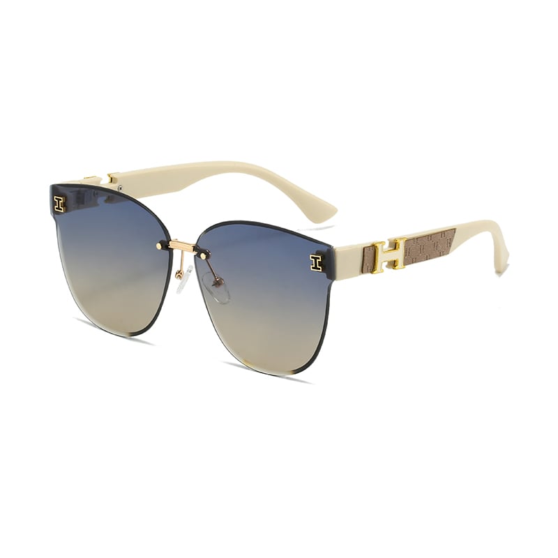 1 Piece Luxurious Series Classic Patchwork Plastic Unisex Sunglasses Picture5