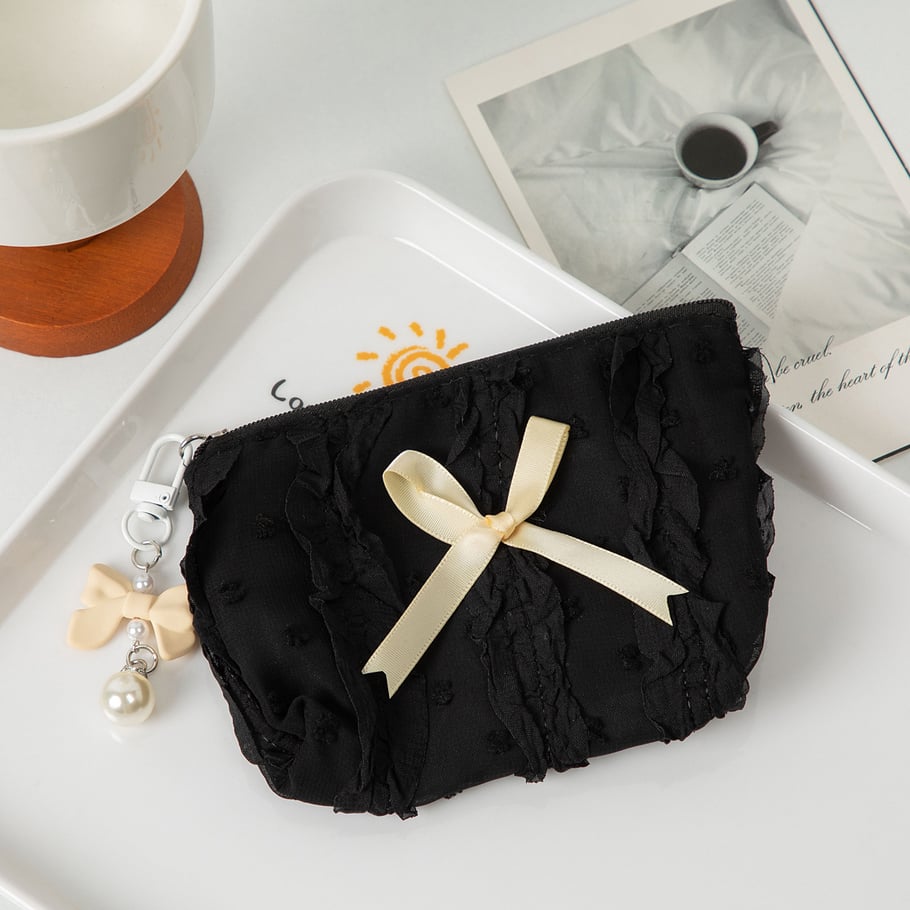 1 Paar Damentaschen aus Polyester mit süßer Schleife und Knoten in der Romantischen Serie Bild11