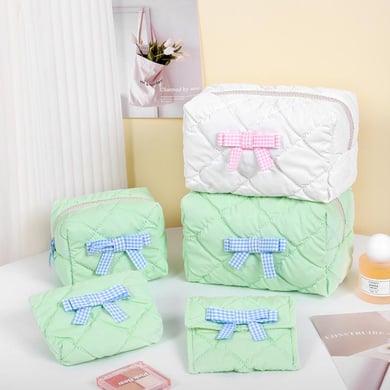 1 Paar Damentaschen aus Polyester mit süßer Schleife und Knoten der Luxuriöse Serie h5 Bild5