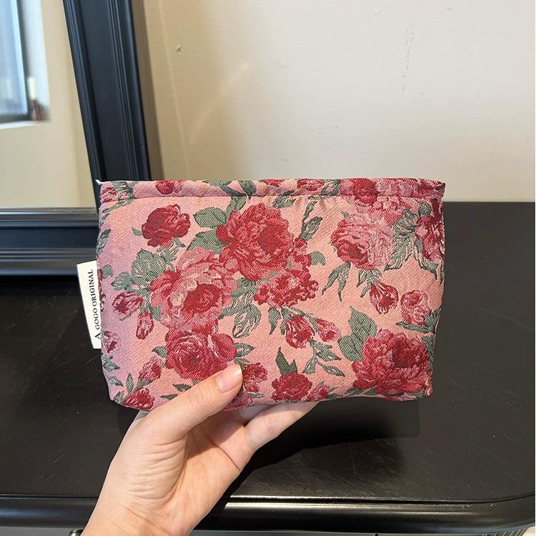 1 Stück Romantische Serie Süße Blume Polyester Damentaschen Bild7
