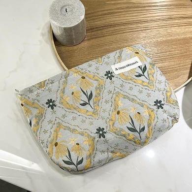 1 Stück Romantische Serie Elegante Blumen Polyester Damentaschen h5 Bild8