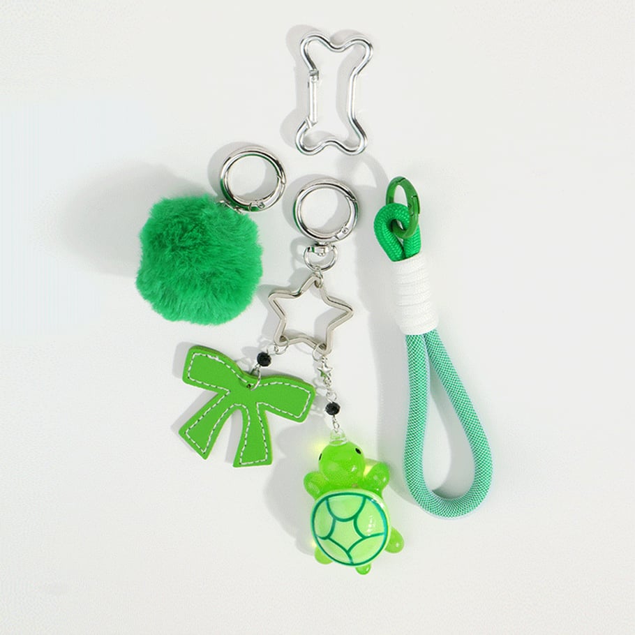 1 Piece Simple Series Cute Bow Knot Alloy Rhinestone Women's Bag Charms Picture8