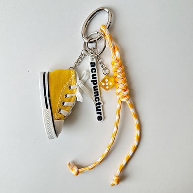 1 Piece Sport Series Yellow Color Women's Bag Charms h5 Picture5