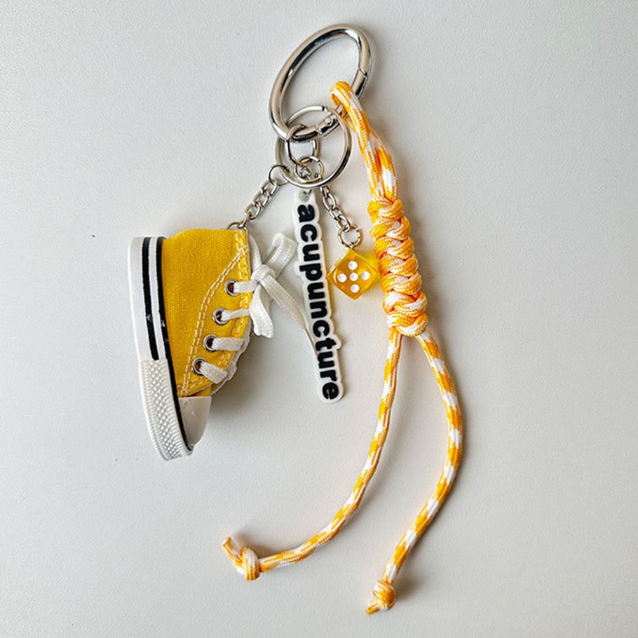 1 Piece Sport Series Yellow Color Women's Bag Charms Picture5