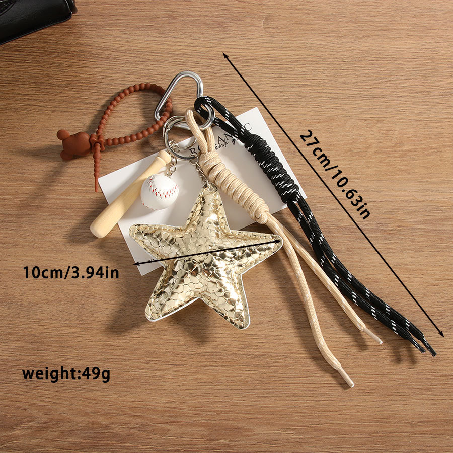 1 Piece Simple Series Daily Star PU Women's Bag Charms Picture7