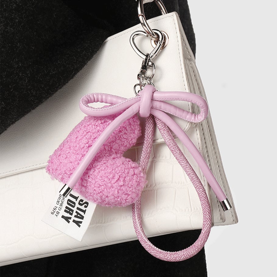 1 Stück Romantische Serie Niedliche Herz Legierung Damen Taschenanhänger Bild5