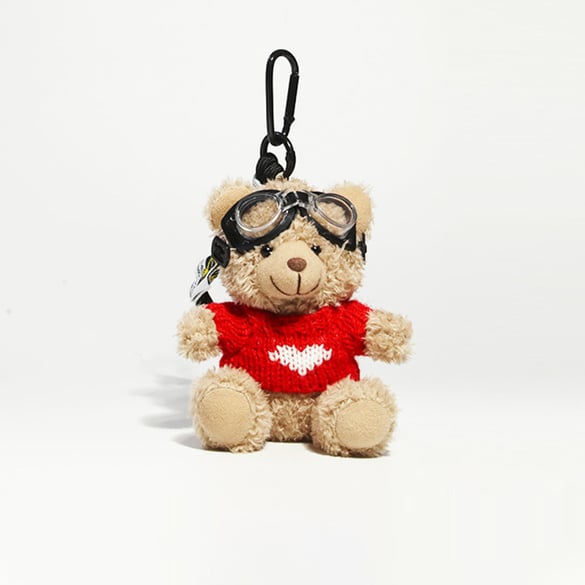 1 pezzo semplice serie carino animale rayon unisex ciondoli per borsa 2