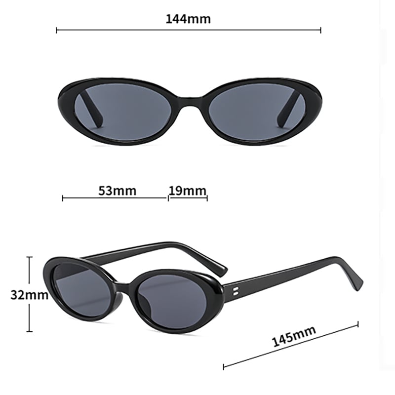 1 Stück Romantische Serie Einfache Patchwork-Sonnenbrille aus Kunststoff für Paare Bild11