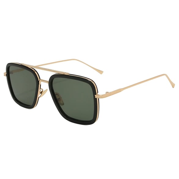 1 Piece Simple Series Retro Solid Color Alloy Women's Sunglasses 2